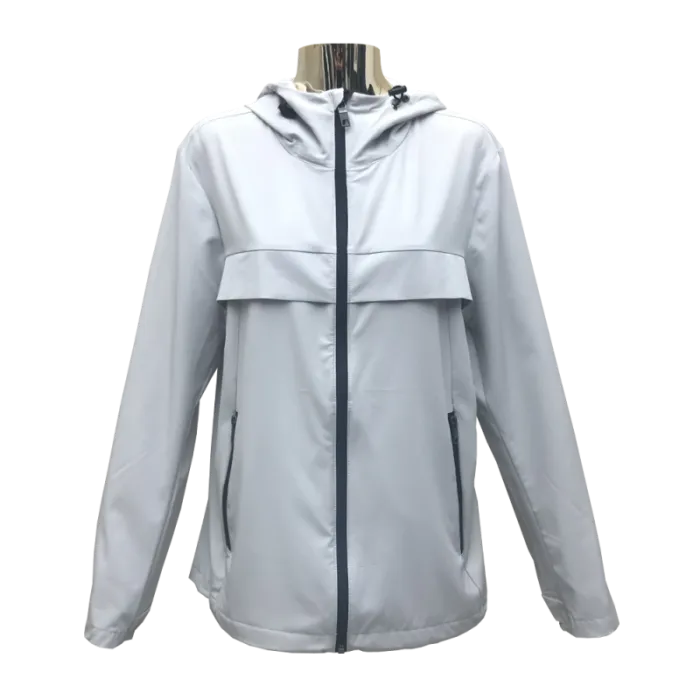 Kadın Tek Katmanlı Hafif Ceket Beyaz